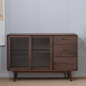 北美黑胡桃级简餐边柜