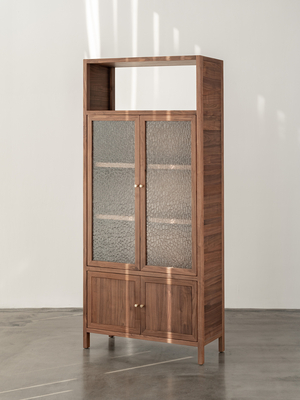 书柜茶柜展示柜带柜门